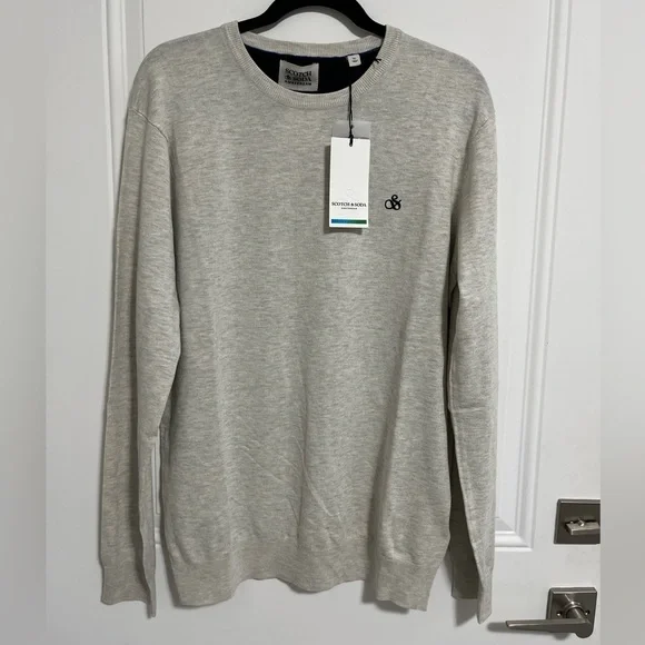 NWT - Scotch & Soda Men’s Classic Crew Neck Sweater - Size XL - Picture 1 of 8